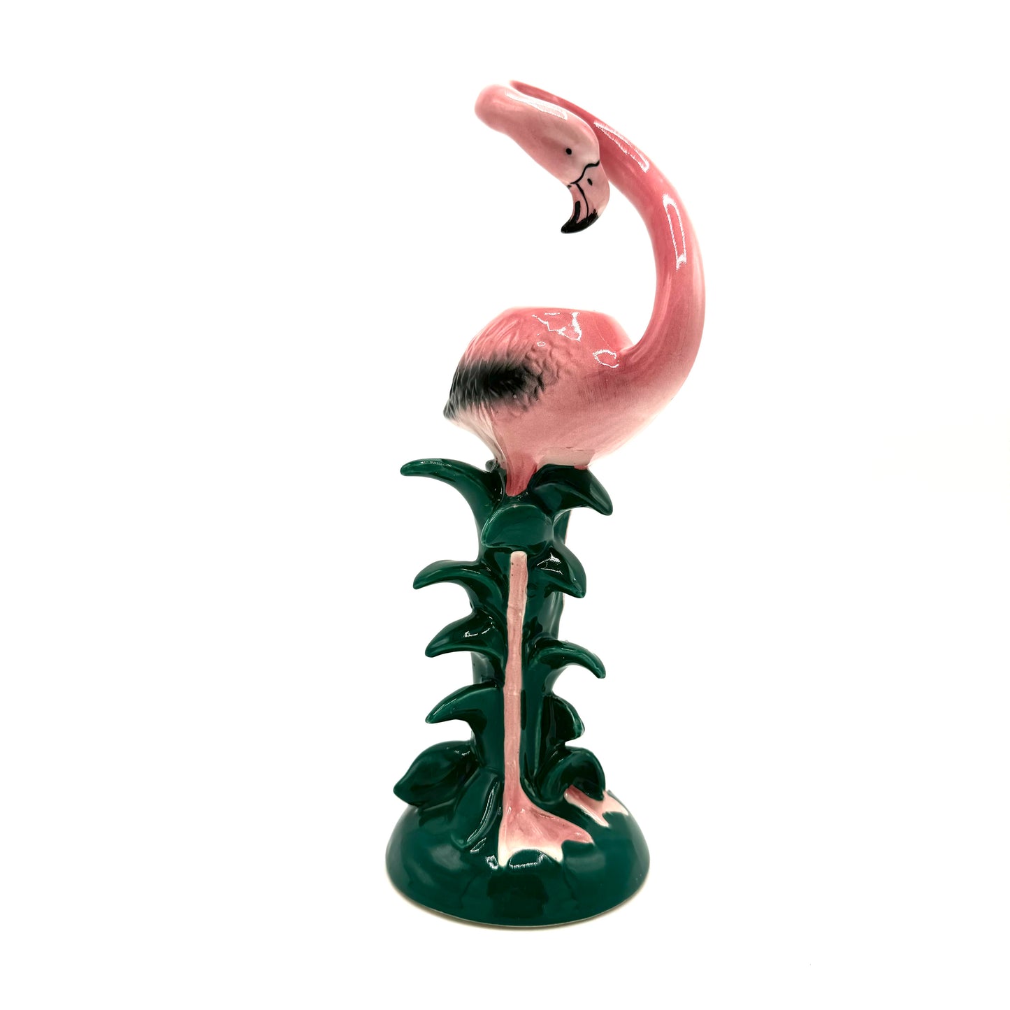 MCM Sarsparilla Vintage Flamingo Taper Candle Holder