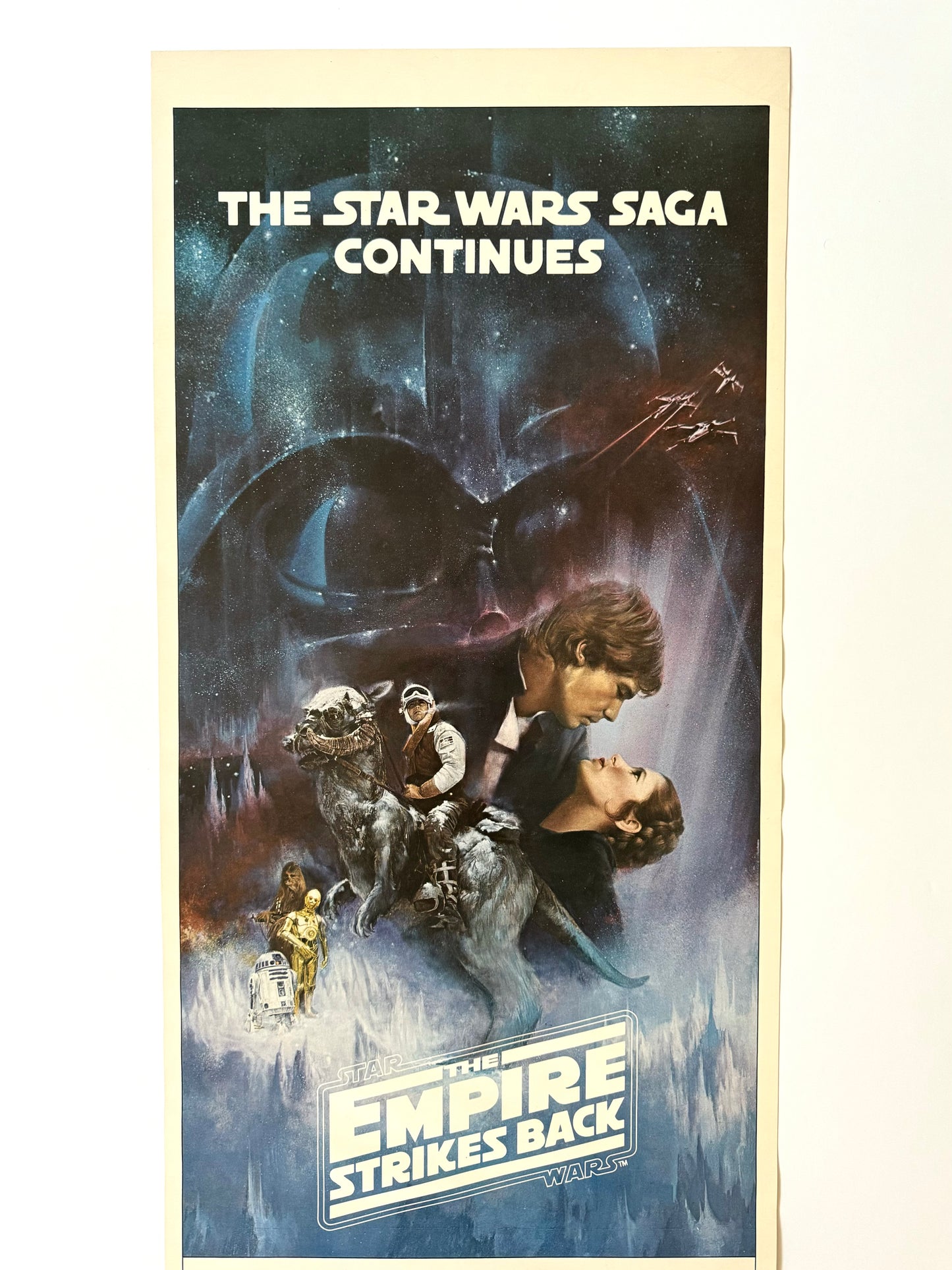 Original Star Wars Empire Strikes Back 1980 movie poster