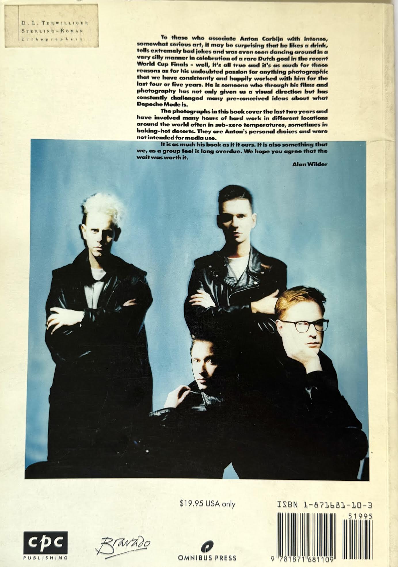 Anton Corbijn  - "Strangers" Depeche Mode