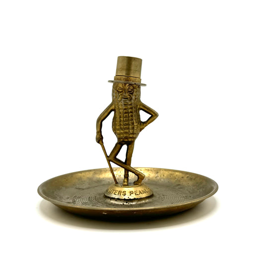 1950's Mr Peanut Metal Ashtray