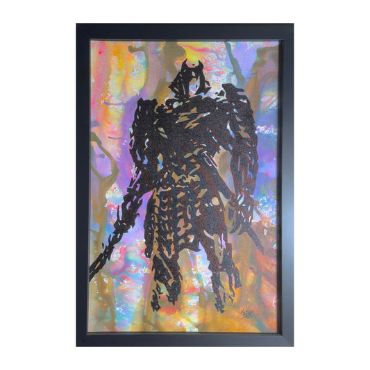 "Samurai" (Fine Art Original Painting by Mr. Babes)