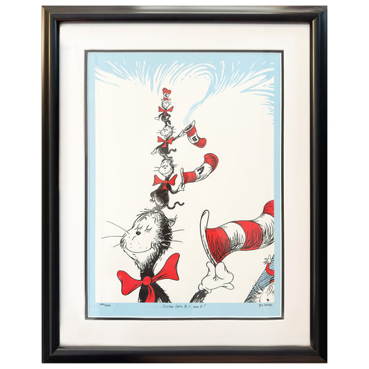 Dr. Seuss "Little Cats B, C, and A" Serigraph