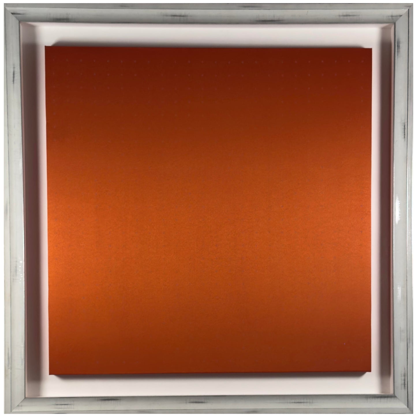 Nancy Burson - "iLove You" (Orange Grid)